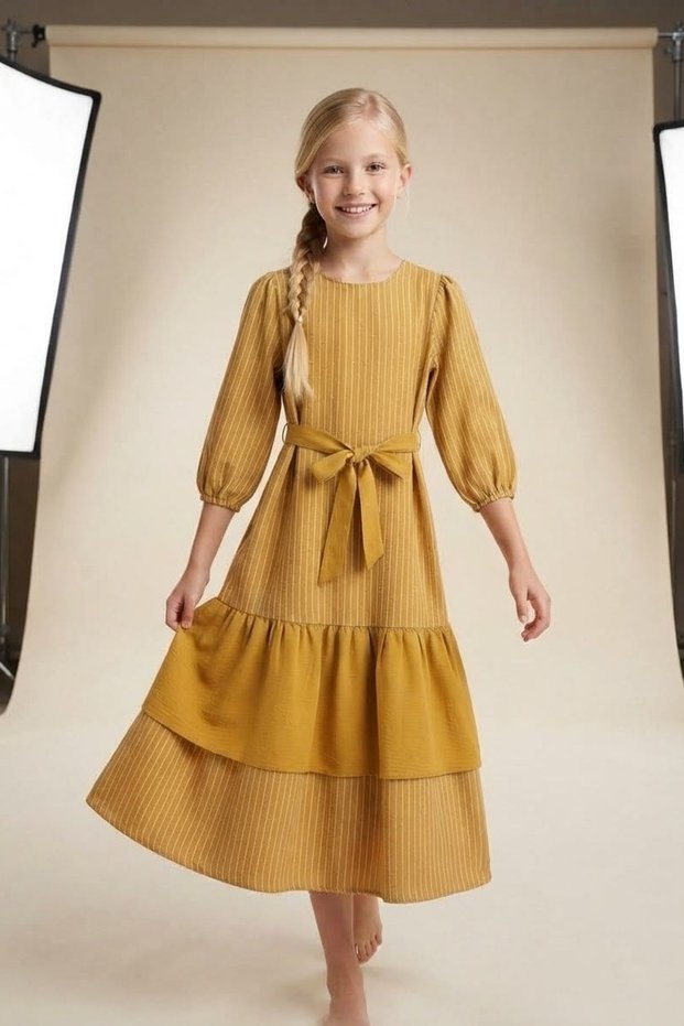 Cotton-Viscose Dress