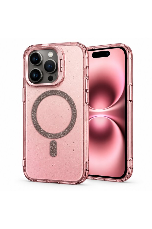 SparkMag Luxe Rose Case Compatible with the Apple iPhone 14 Pro Max