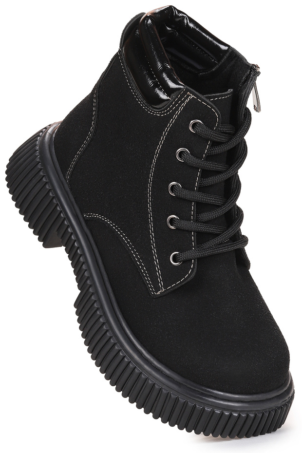 Povi Lace-Up Boys' Casual Boots