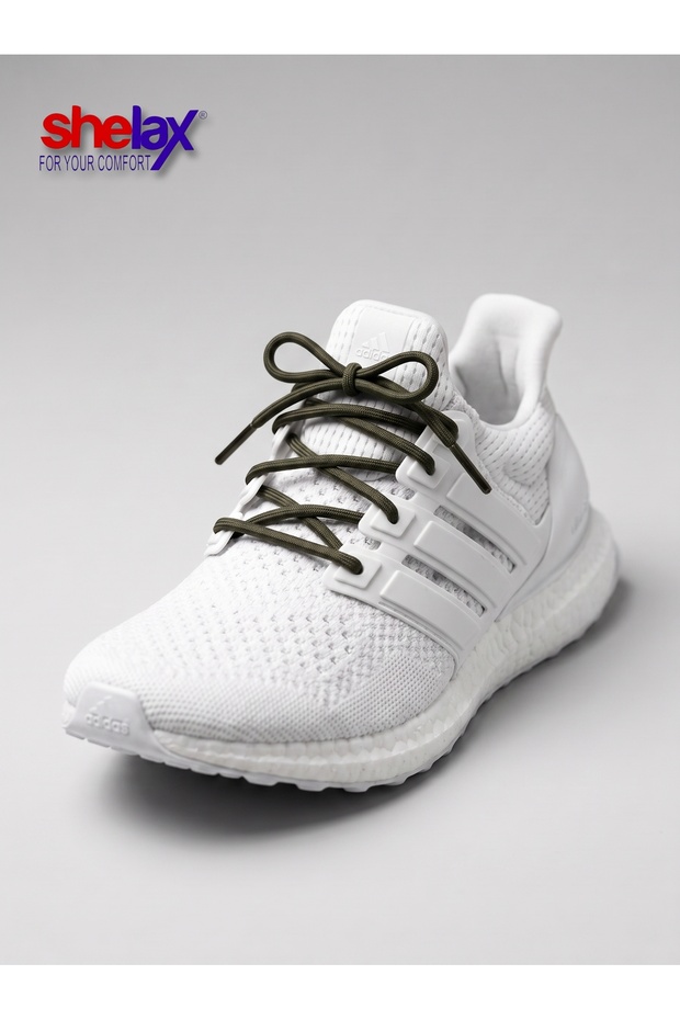 Round Smart Shoelace - Khaki