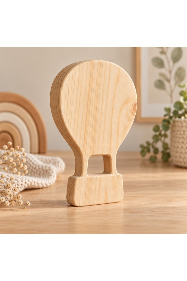 Wooden Paintable Toy Car, Handmade, Natural, Gift-Quality Toy