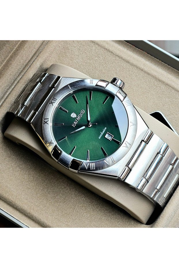 Rym-612431M Case and Strap in Stainless Steel - New Design - Steel Men's Watch