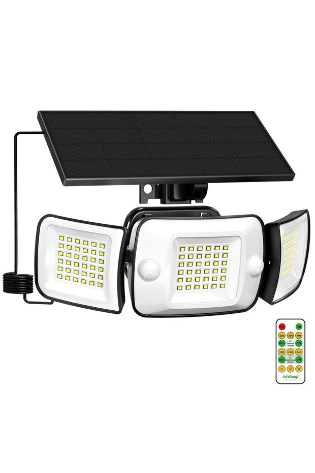 Solar Lights Outdoor with Remote 1 Pack