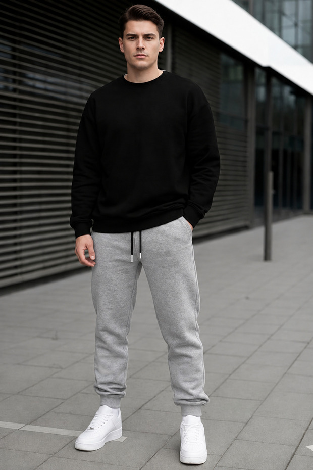 Sifir Yaka Shardon Tracksuit, Seasonal, Without Print, Women'S/Men's Unisex Model.