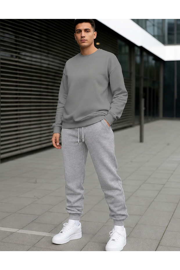 Sifir Yaka Shardon Tracksuit, Seasonal, Without Print, Women'S/Men's Unisex Model.