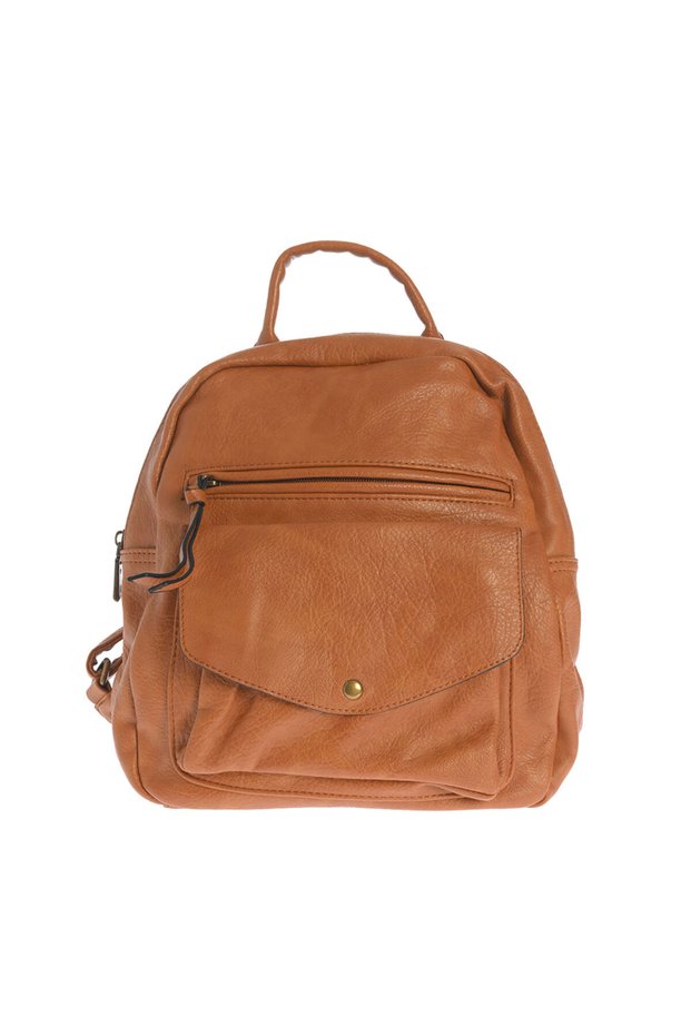 Rucsac maro cu buzunare multiple
