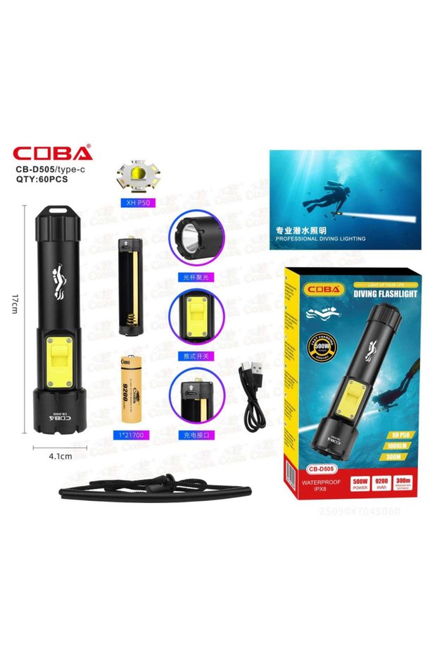 Lanterna CB-505D-TG