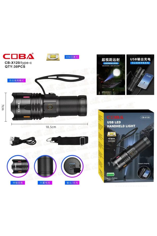 Lanterna CB-X120-TG
