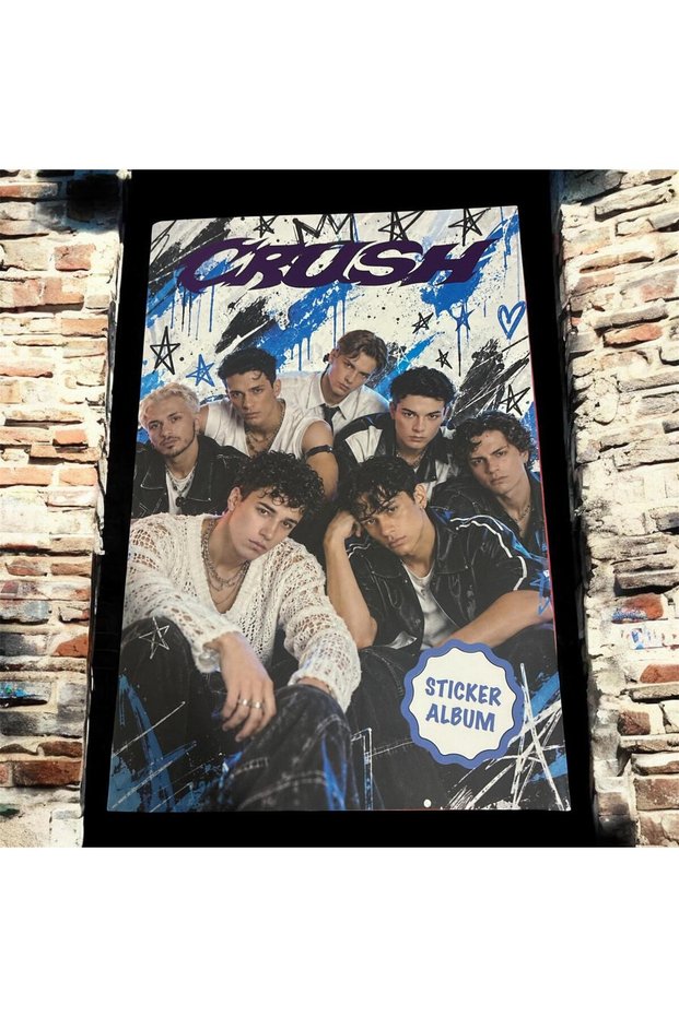 Crush Sticker Album Notebook 200 Pieces 1 Notebook Album