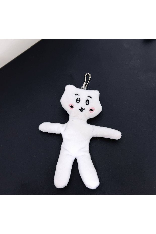 White 1/3pcs Chiikawa Plush Doll Pendant Funny Series Hachiware USAGI Cute Cartoon Keychain Hanging