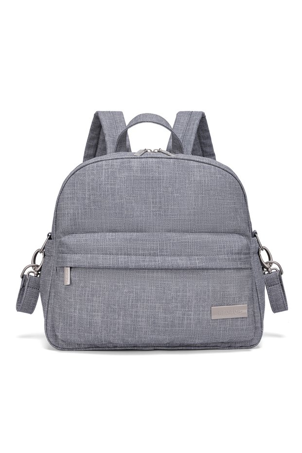 DarkGRY Soboba Stylish Diaper Backpack for Women Solid Fashion Waterproof Large Capacity Multi-funci