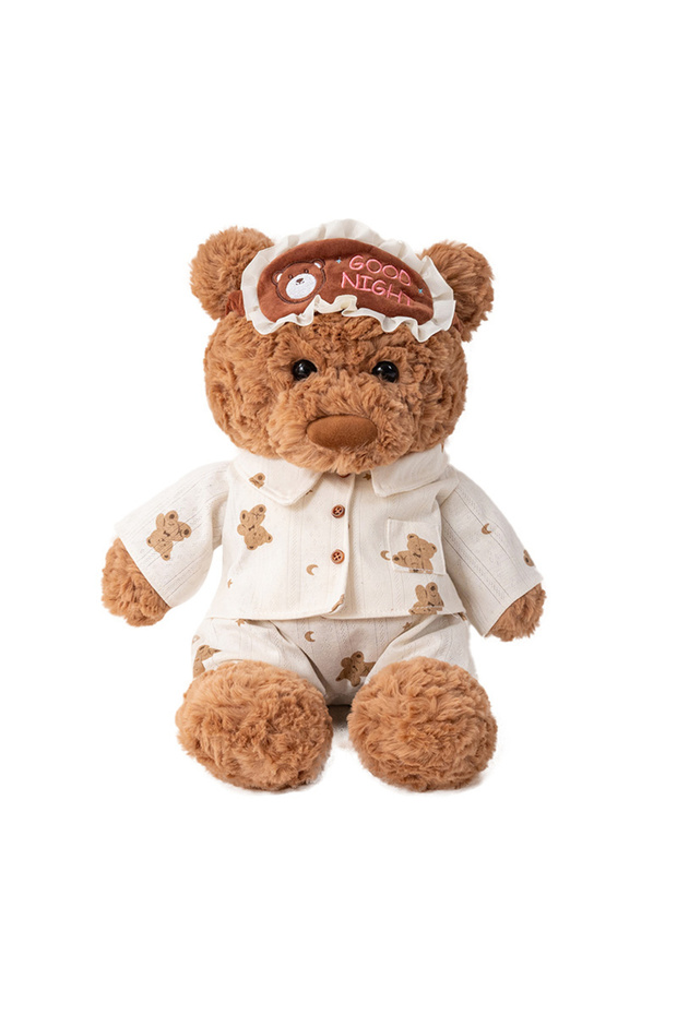 35cm pajama bear Kawaii Ryan Pajama Bear & Birthday Bear Plush Toy Stuffed Soft Teddy Bear with Eye