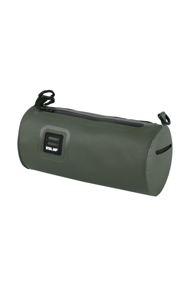 green ESLNF Casual Bicycle Handlebar Bag Waterproof Portable Bike Front Handlebar Bag