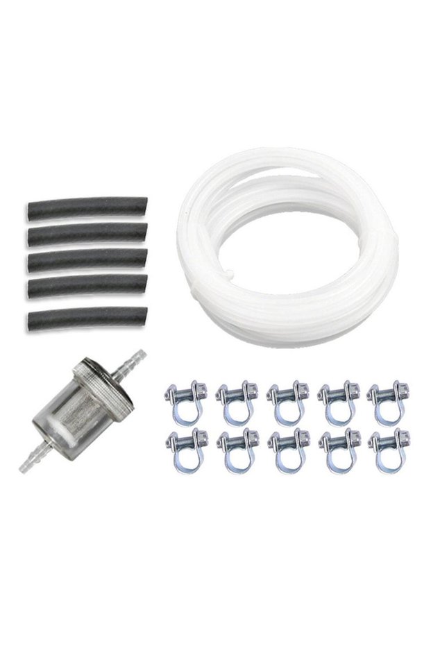 White 5M Fuel Tank Standpipe Kit Replaceable Parking Heater Fuel Line Kit for Eberspacher/ Webasto H