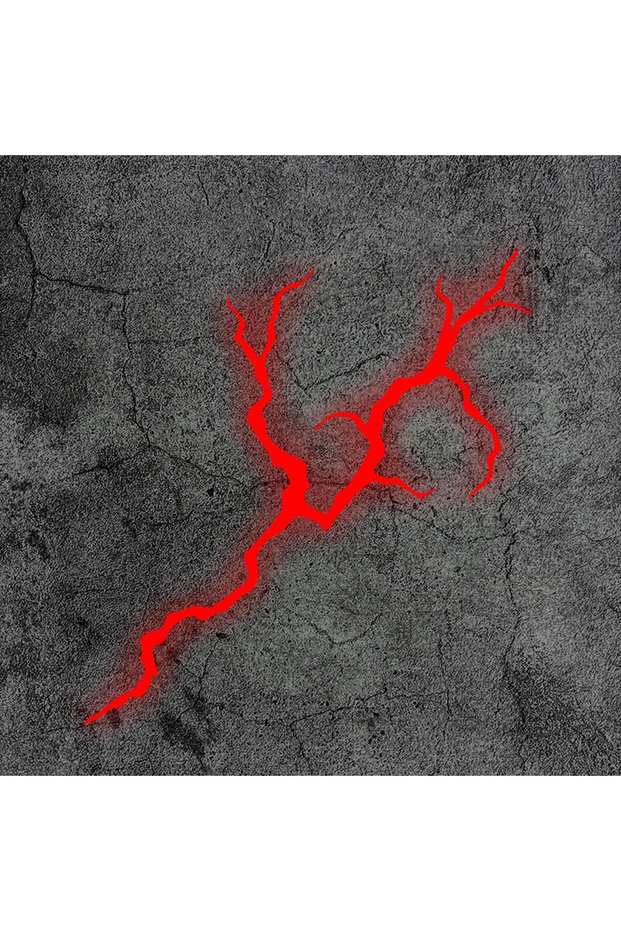 20x10cm (Red) FG-SDLW03 1PC Reflective Lightning Motorcycle Stickers Waterproof Safe Driving for Mot