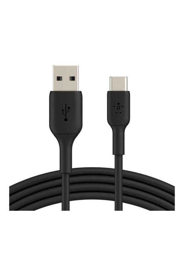 كابل USB-A إلى C بقوة 5000 مللي أمبير لشحن سريع، 2 متر، أسود