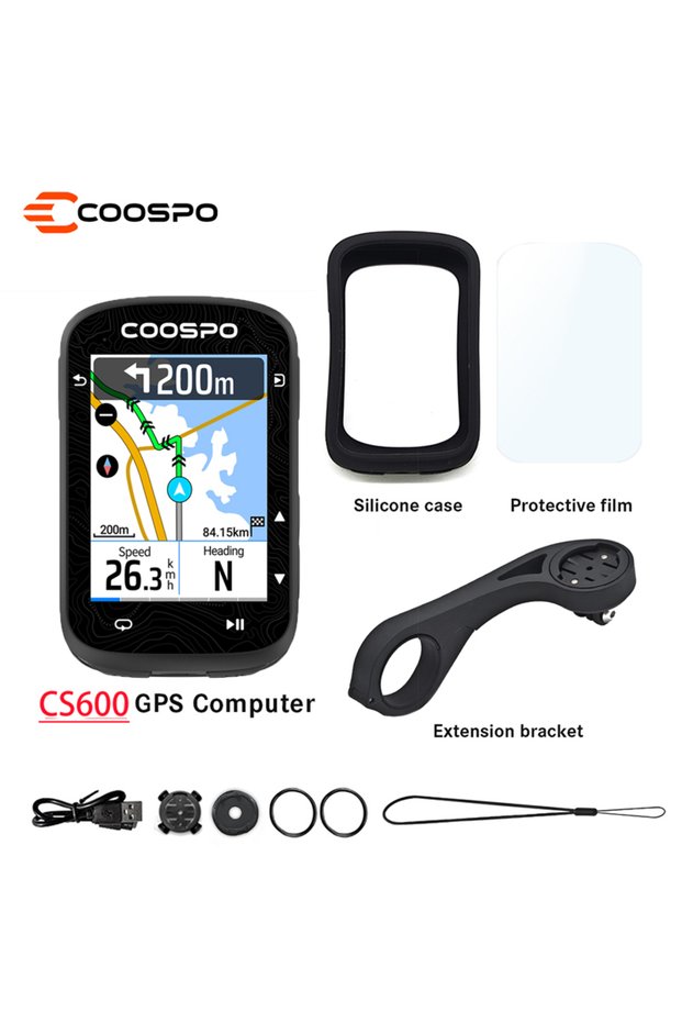 CS600 Case Holder Touch-screen COOSPO CS600 Bike Computer GPS Colorful Map Navigation Wireless Smart