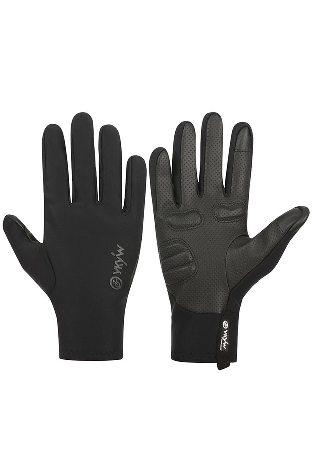 L YGLT1495 black YKYWBIKE Cycling Gloves Full Finger 0-15°C Waterproof Winter Warmth Fleece Shock-ab
