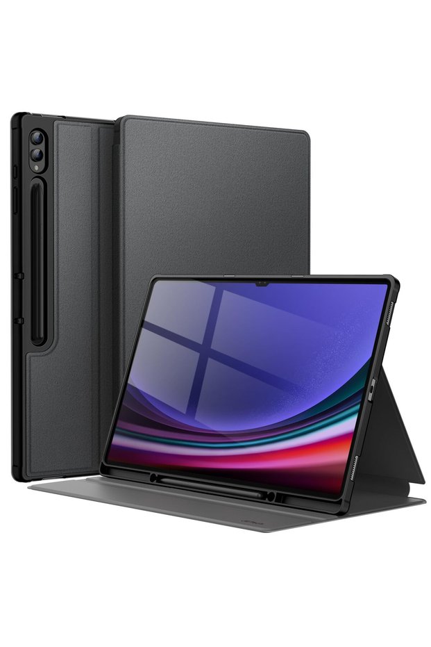 Folio Case for Galaxy Tab S10 Plus/S9 Plus 12.4", Black