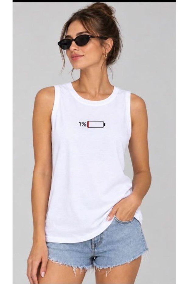 Regular Fit Cotton Sleeveless Tank Top for Women