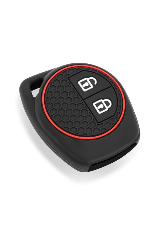 black 2 Button Silicone Car Remote Key Cover Case For Suzuki Swift Ignis Vitara Liana Ciaz Baleno Ca