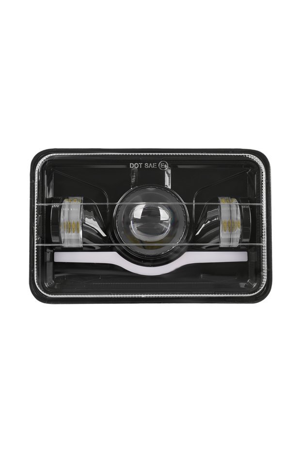 TYPE A 1 PCS Projector 4"x6" LED Headlight H4656 H4651 LED Headlamp for Honda XR650L 1993-2013 XR250