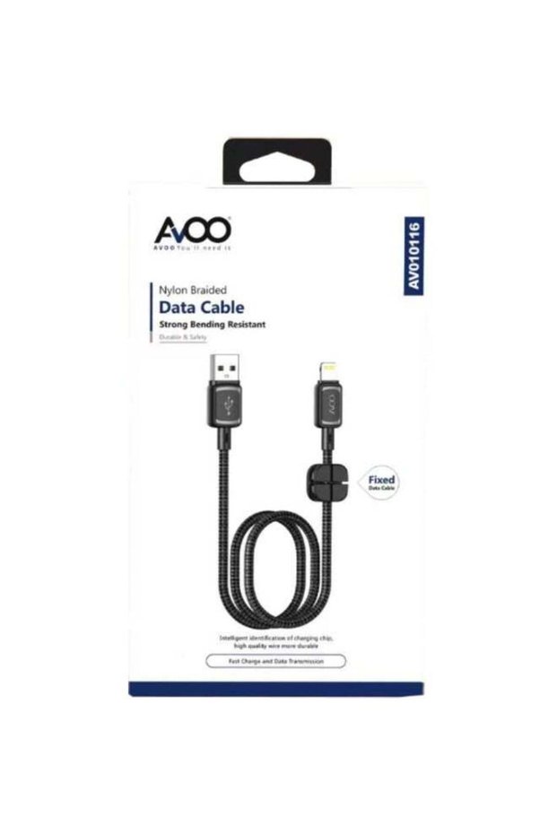 كابل شحن آيفون من USB إلى موصل Lightning، بطول 1 متر، متوافق تمامًا مع