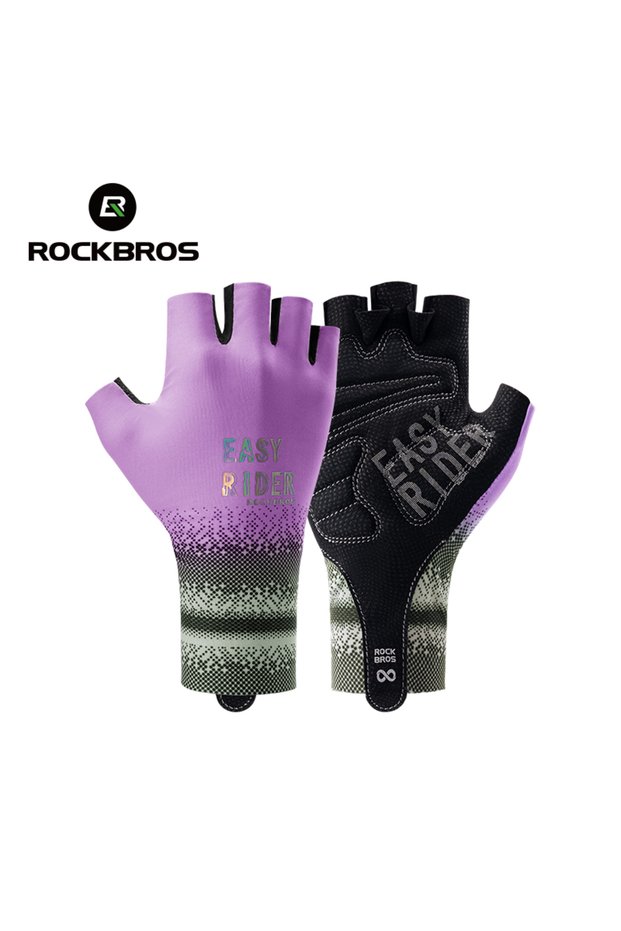 S S370-PL Cycling Gloves Half Finger Road Bike Gloves Shock Absorption MTB Gloves