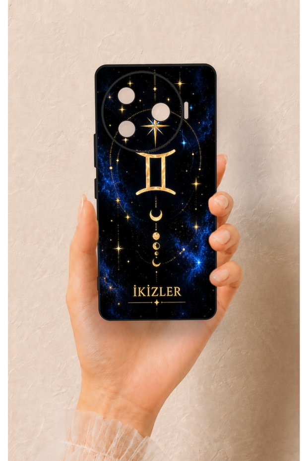 Tecno Camon 30 Pro 5g Compatible Silicone Case with a Gemini Zodiac-Themed Design.