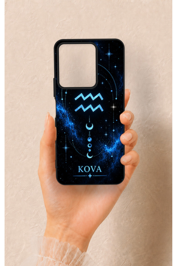 Vivo Y35 Compatible Bucket Constellation-Themed Patterned Silicone Case.