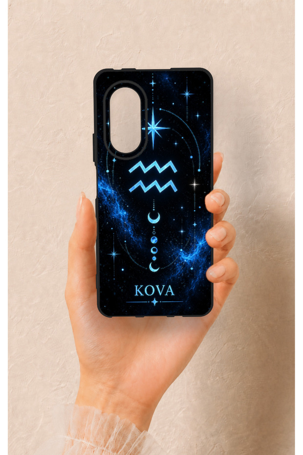 Huawei Nova 9Se Compatible Bucket Constellation-Themed Patterned Silicone Case.