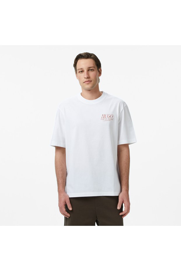 Hugo Nofishix Men's White T-Shirt.