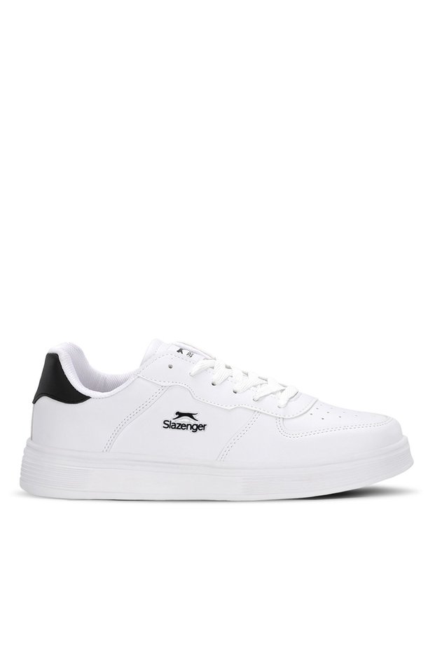 Gisol White and Black Casual Sports Shoes, Men's Sneakers.
