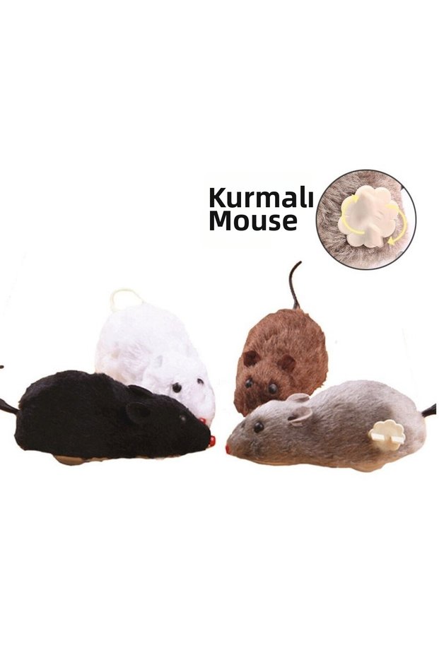 Wind-Up Mouse Cat Training Toy