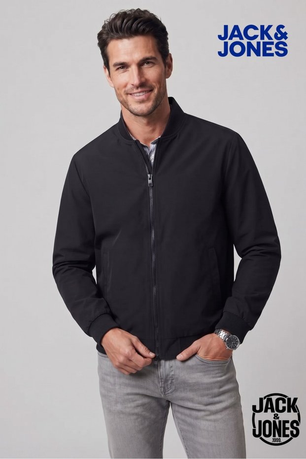 Men's Black Jprccbane Charge Bomber Jacket 12272567-Black