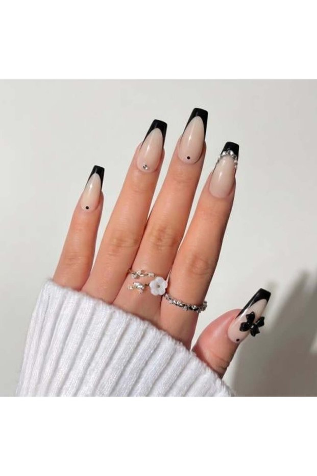 Taupe Elegant Press-On Nails
