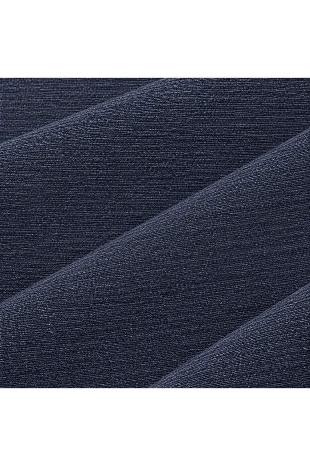 Concealed Plaid Jacquard Fabric - Dark Navy