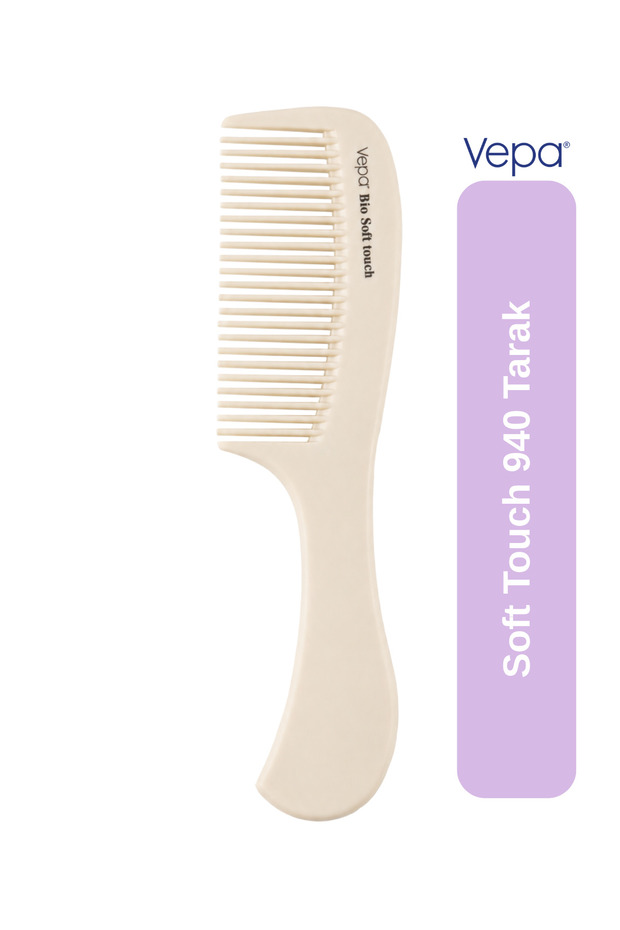 Hair Brushes and Combs - Beige - Detangling comb