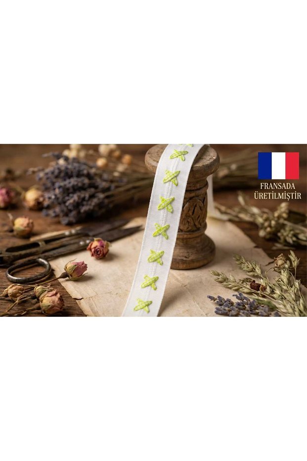 French Design Plaid Ribbon -2Cm -25Meters