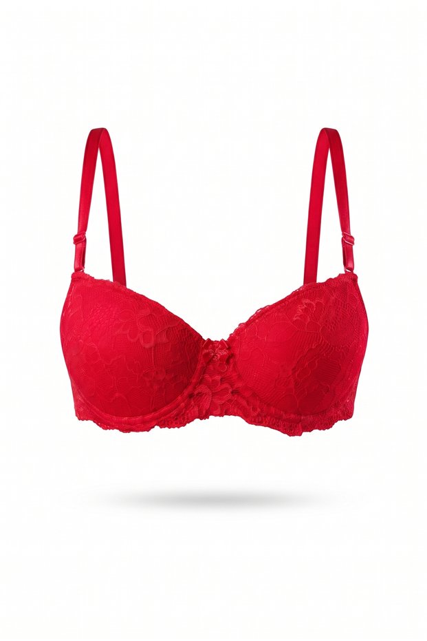 Silicone Unpadded Lace Bra