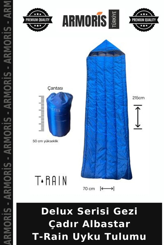 Albastar T-Rain Sleeping Bag from the Deluxe Series Travel Tent Collection