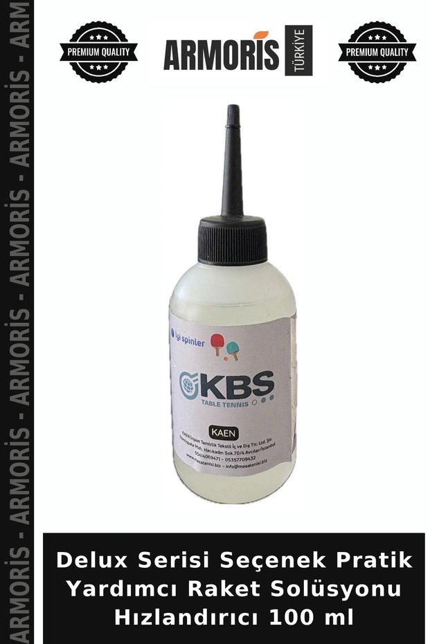 Delux Series Option: Practical Racquet Solution Accelerator, 100 ml