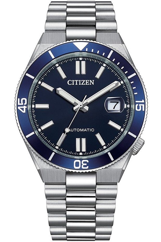Tsuyosa Shore Navy Blue Nj0230-59L Automatic Men's Wristwatch