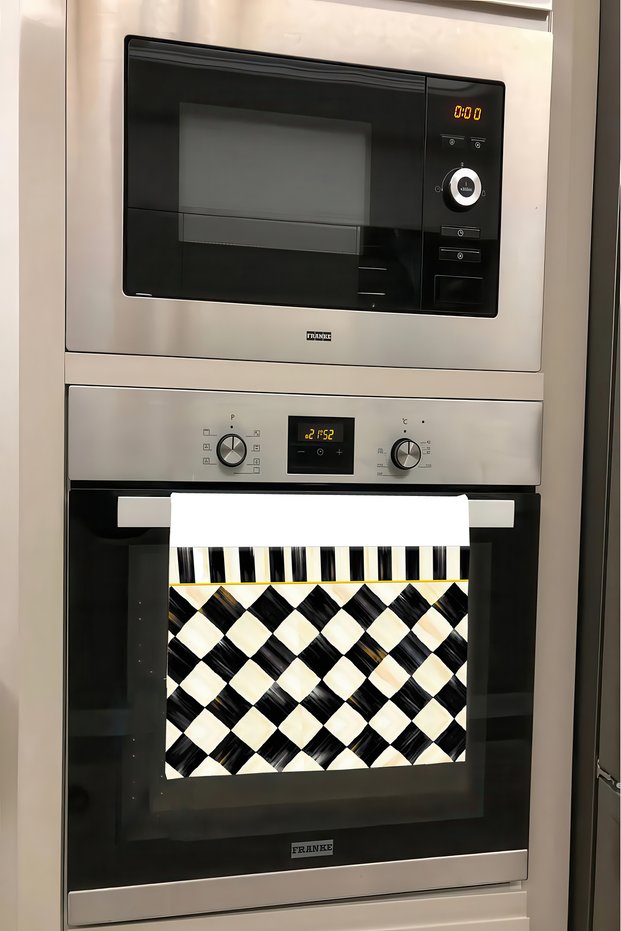 Decorative Kitchen Cotton Oven Towel with Special Pattern 35X50 cm Washable