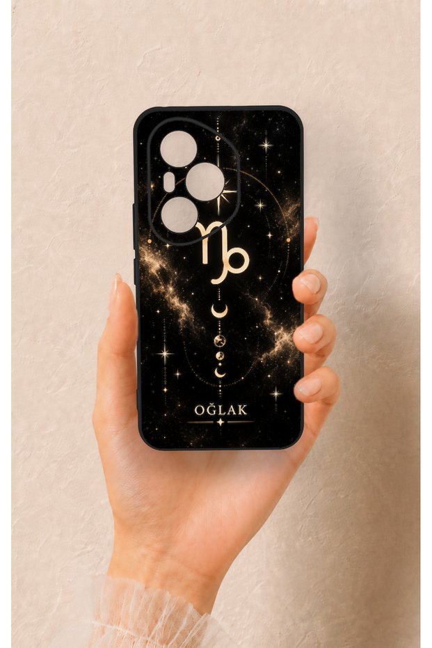 Honor 400 Pro Compatible Capricorn-Themed Patterned Silicone Case