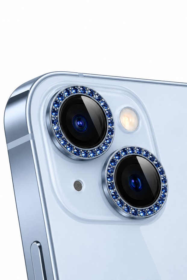 iPhone 15 Blue Stone Camera Lens Protector
