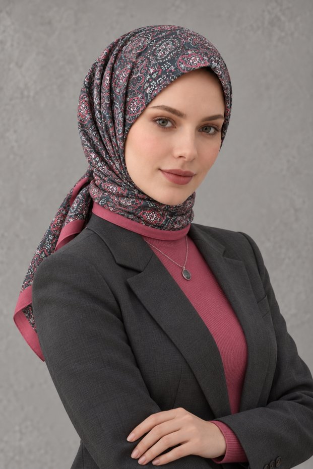 Patterned Cotton Scarf SPE-64