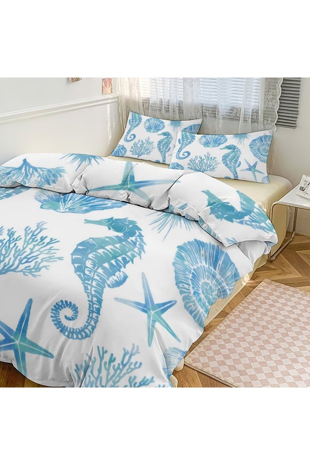 Beautiful Bohemian Pattern Bedding Set 3 Pieces, Soft Sleep Bedding