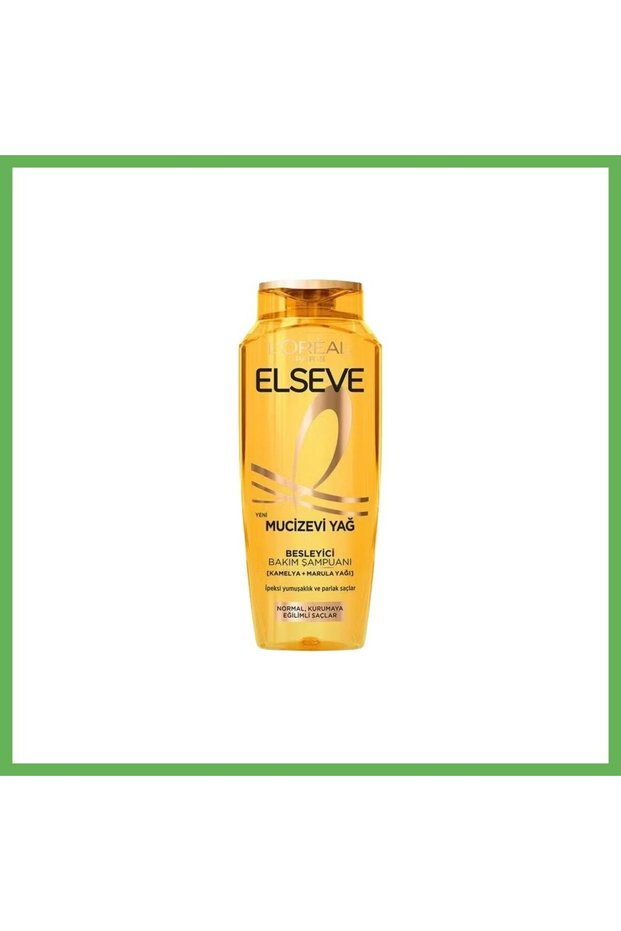 Elseve Miracle Oil Shampoo 300 mL, 1 Bottle GEN01