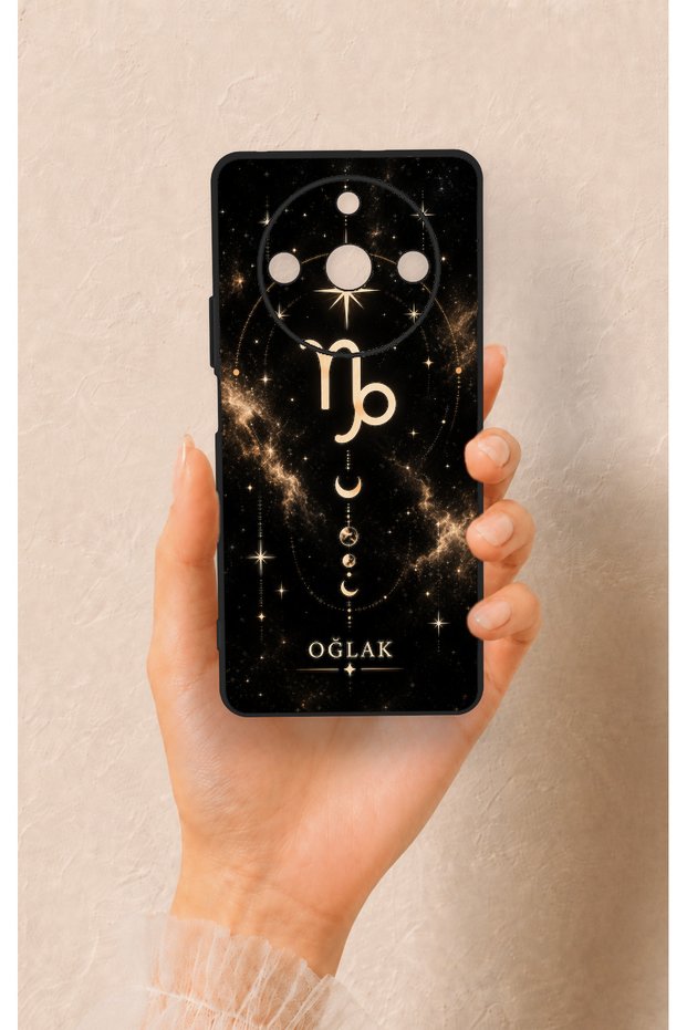 Realme 11 Pro Compatible Capricorn-Themed Patterned Silicone Case